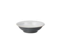 Elements Fossil Grey Small Shallow Bowl -