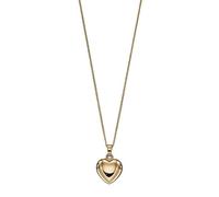 Elements Gold 9ct Gold Small Heart Pendant Yellow