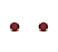 Elements Gold GE2326 Birthstone Stud Earrings in 9ct Gold