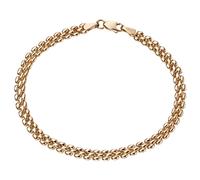Elements Gold GB426 Watch Strap Style Bracelet in 9ct Gold
