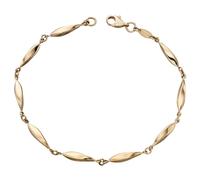 Elements Gold GB456 Marquise Link Bracelet in 9ct Gold