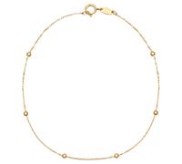 Elements Gold GB511 Fine Ball Station Bracelet in 9ct Gold