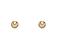 Elements Gold 9CT Yellow Gold 4mm Ball Stud Earrings GE2209