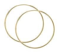 Elements Gold GE2458 20mm Hoop Earrings in 9ct Gold
