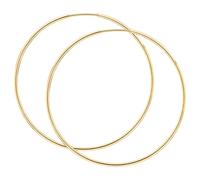 Elements Gold GE2459 30mm Hoop Earrings in 9ct Gold