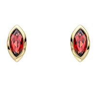 Elements Gold GE2511R Marquise Garnet Stud Earrings in 9ct Gold