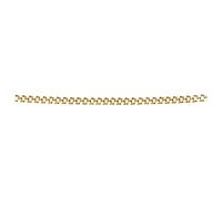 Elements Gold GN184 1mm Curb Necklace in 9ct Gold
