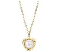 Elements Gold 9ct Yellow Gold Pearl Necklace GN416W - Distinctive Detail | - 9ct Gold / Pearl