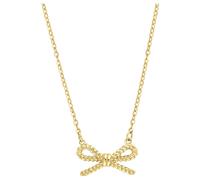 Elements Gold GN422 Rope Bow Necklace in 9ct Gold