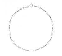 Elements Gold Multi-Link 9ct White Gold Bracelet GB519 - Bold Statement | - White Gold / 9ct Gold