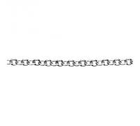 Elements Gold White Gold Trace Chain Necklace GN207 - Bold Statement | Acotis - Gold