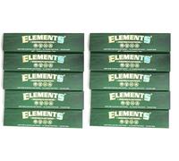 Elements Green King Size 10 Pack: Eco-Friendly Rolling Papers for a Cleaner Smoke Experience