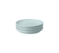 Elements Jade Light Green Coupe Small Plates - Set Of 4 -