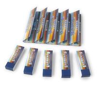 Elements King Size Slim Rolling Papers - 5 Booklets + Elements Perforated Tips (5 Pack) | Ultra-Thin, Slow-Burning Rice Papers with Natural Acacia Gum | Clean, Smooth, Easy-to-Roll Smoke
