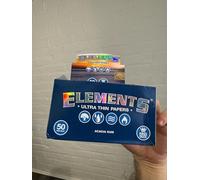 Elements King Size Wide Rolling Papers-50pcs