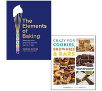 Elements of Baking(HB), Crazy For Cookies Brownies Bars Dorothy Kern 2 Books Set