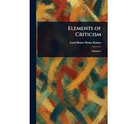 Elements of Criticism