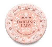 Elements of Fragrance Exfoliating Body Soap-Filled Sponge - Handmade UK | Triple Butter Blend with Shea & Cocoa Butter | Up to 35 Uses | Fruity Sweet Scent | Cruelty-Free 200g (Darling Lady)
