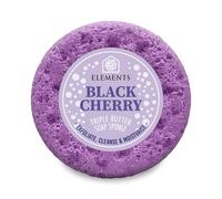 Elements Of Fragrance Exfoliating Soap Sponge Scrub Fruity Scent - Black Cherry In Purple Purple One Size