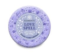 Elements Of Fragrance Exfoliating Soap Sponge Scrub Fruity Scent - Love Spell In Purple Purple One Size