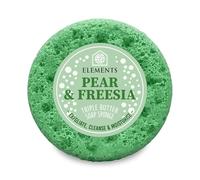 Elements Of Fragrance Exfoliating Soap Sponge Scrub Fruity Scent - Pear & Freesia In Green Green One Size
