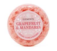 Elements Of Fragrance Triple Butter Soap Body Buffer Sponge - Grapefruit & Mandarin In Pink Pink One Size