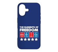 Elements of Freedom America 4th of July USA Funny Science Case for iPhone 17