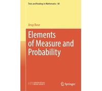 Elements of Measure and Probability (Texts and Readings in Mathematics, 88)