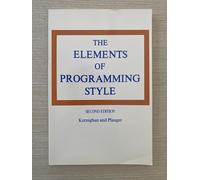 Elements of Programming Style, Second Edition