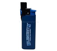 ELEMENTS Phoenix Rare Refillable Lighter - Blue Standard Flame Lighter with Built-In Wind-Resistant Shield and Packing Tool Poker Stick - Durable & Reusable Design (1 ELEMENTS Blue Phoenix)