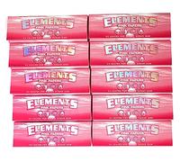 Elements PINK size 1 1/4 rolling paper - 10 booklets / 500 papers