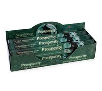 Elements Prosperity Spell Incense Sticks (Box Of 6 Packs) in Green Elements Green