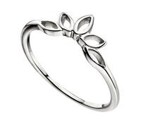 Elements Silver Women 925 Sterling Silver Ring - Size R 1/2 AZ-R3599 60