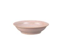 Elements Sorbet Pink Medium Shallow Bowl Seconds -