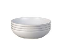 Elements Stone White Pasta Bowls - Set Of 4 -