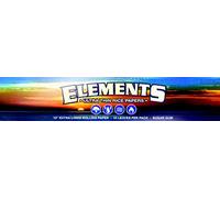 Elements Supreme 12 Inch Super Size Ultra Thin Rice Rolling Papers with Magnetic Closure - 2 Booklets by Trendz