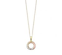 Elements Triple Gold Russian Ring Style Pendant GP821Z475GN202 -