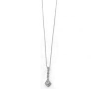 Elements White Gold Vintage Drop Pendant Diamonds GP689Z475GN063