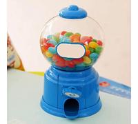 elemhome Kids'Candy Machine Portable Children Candy Machine Mini Gumball Machine Creative Candy Box Capsule Machine Bubble Gumball Dispenser Money Saving Box Kids Gift (blue)