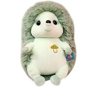 elemhome Soft Toys Hedgehog Plush Toys Stuffed Animals Hedgehog Cuddly Toy Plush Pillow Soft Pillow Cute Stuffed Animals Toys for Children Soft Washable Soft Doll Gift (30cm, green)