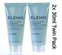 Elemis Pro-Collagen Energising Marine Cleanser 60ml Face Wash Sealed 2 x 30ml