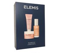 ELEMIS Pro Collagen Plump It Up Set Cleansing Balm 20g, Rose Micro Serum 30ml & Marine Cream 15ml