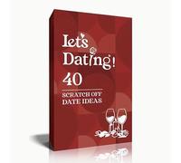 ELEMNT Talking Hearts Couples Edition Game - 200 Conversation Questions Thoughtful and Playful Date Night - Valentines Day - Deeper Connection (40 Creative Date Night Scratch Cards for Couples)