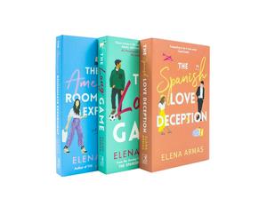 Elena Armas 3 Book Set The Spanish Love Deception, The American Roommate Experiment & The Long Game