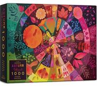 Elena Essex 1000 Piece Jigsaw Puzzles for Adults - Autumn Wheel/Puzzle/Jigsaws 1000 Pieces for Adults/autumn mushroom pumpkin halloween puzzle/Puzzles Size 70x50cm