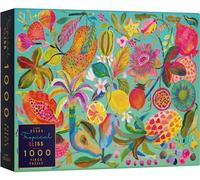 Elena Essex 1000 piece jigsaw puzzles for adults - Tropical Bliss/puzzle/jigsaws 1000 pieces for adults/colourful fruit floral art puzzle/jigsaw puzzle size 70x50cm