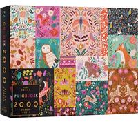 Elena Essex 2000 piece jigsaw puzzles for adults - Patchwork / 2000 Piece Puzzle/jigsaw puzzles for adults 2000 / Animal Bird Flower Puzzle/Puzzles Size 98x76cm