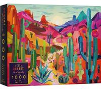 Elena Essex Jigsaw Puzzle - Desert Hideout, Jigsaw Puzzles for Adults 1000, Jigsaws 1000 Pieces for Adults, Cool Cactus National Parks Puzzle, Size 70x50cm