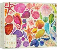 Elena Essex Jigsaw Puzzle - Sea Shells, Jigsaw Puzzles for Adults 1000, Jigsaws 1000 Pieces for Adults, Colorful Beach Ocean Seashell Puzzle, Size 70x50cm