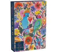 Elena Essex jigsaw puzzles for adults 1000 - Lovebirds/jigsaw puzzle / 1000 piece jigsaw puzzles for adults/colourful art butterfly and bird puzzle/puzzle size 70x50cm